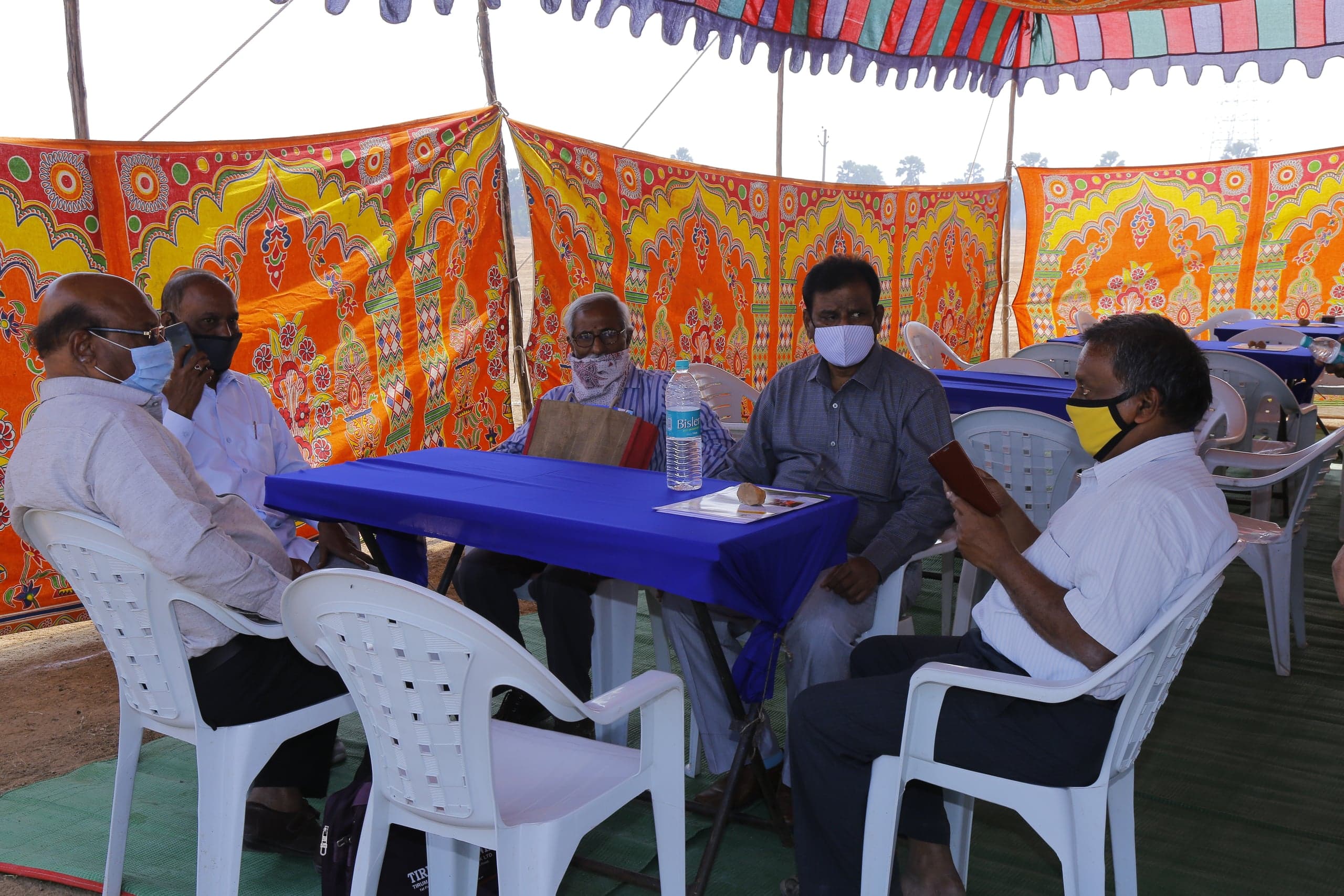 Sphoorthy Projects Site Launch Photo