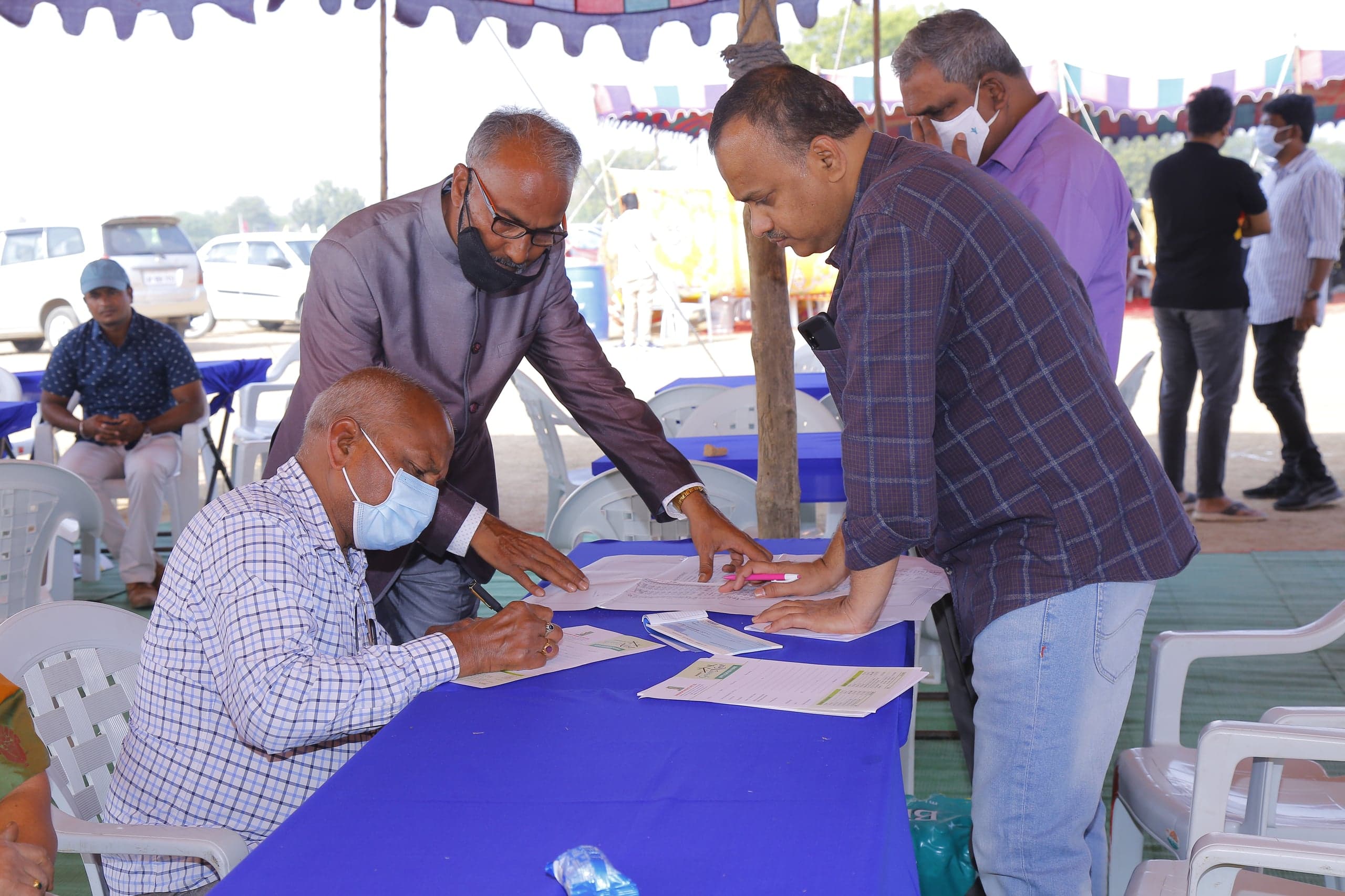 Sphoorthy Projects Site Launch Photo